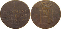 WESTFALEN PFENNIG Hieronymus Napoleon 1807-1813. -