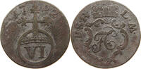 SCHWARZBURG RUDOLSTADT 6 PFENNIG -