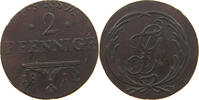 SCHWARZBURG RUDOLSTADT 2 PFENNIG -