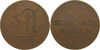 SCHWARZBURG RUDOLSTADT 3 PFENNIG -