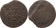 SCHLESWIG HOLSTEIN GOTTORP SECHSLING Christian Albrecht 1659-1694 -