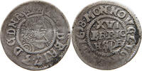 SCHLESWIG HOLSTEIN 1/16 TALER Friedrich III., 1648-1670 Glückstadt -