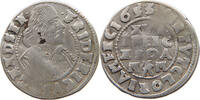 SCHLESWIG HOLSTEIN GOTTORP 1/16 TALER Friedrich III. 1616-1659 -