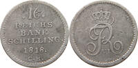 SCHLESWIG HOLSTEIN 16 SCHILLING Friedrich VI. von Dänemark 1808-1839 -