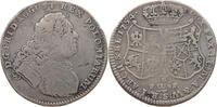 SACHSEN 1/6 TALER Kurfürst Friedrich August II. (1733-1763) -