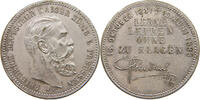 Deutsches Reich Medaille Versilberte Bronzemedaille Friedrich 1831 - 1888 -