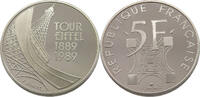 5 FRANCS 1989 FRANCE  PROOF