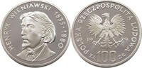 POLAND 100 ZLOTYCH WIENIAWSKI -