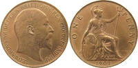 GREAT BRITAIN PENNY Edward VII., 1901 - 1910 -