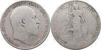 GREAT BRITAIN FLORIN Edward VII., 1901 - 1910 -