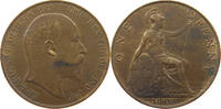 GREAT BRITAIN PENNY Edward VII., 1901 - 1910 -