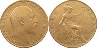 GREAT BRITAIN PENNY Edward VII., 1901 - 1910 -