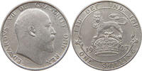 GREAT BRITAIN SHILLING Edward VII., 1901 - 1910 -