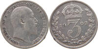 GREAT BRITAIN THREEPENCE Edward VII., 1901 - 1910 -