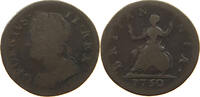 GREAT BRITAIN FARTHING George II. 1727-1760. -