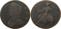 GREAT BRITAIN HALFPENNY George II. 1727-1760. -
