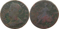 GREAT BRITAIN HALFPENNY George II. 1727-1760. -