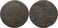GREAT BRITAIN HALFPENNY George II. 1727-1760. -