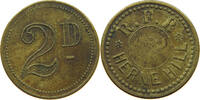 GREAT BRITAIN TOKEN HERNE HILL 2 D -