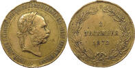 HAUS HABSBURG MEDAILLE FRANZ JOSEPH I. 1848-1916 2 DECEMBER 1873 -