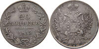 RUSSIA 20 KOPEKS Nikolaus I. (1825-1855) -
