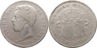 SPAIN 5 PESETAS FORGERY, RESTRIKE, COPY -