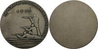 Norwegen Medaille De Nordiske Hovedstaders Skytteforbund 1934, Silber, Schützenmedaille -