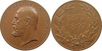 Schweden A. Lindberg, 1872-1897 25 JAHRE REGIERUNG OSCAR II. Medaille 1900 vz