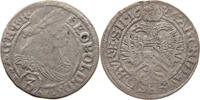 Haus Habsburg 3 Kreuzer Leopold I.,1657-1705 Breslau -