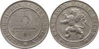 BELGIUM 5 CENTIMES Leopold II. 1865-1909 -