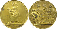 HAUS HABSBURG MEDAILLE Maria Theresia (1740-1780) Spottmedaille auf die Pragmatische Sanktion -
