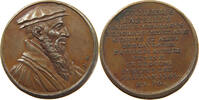 SCHWEIZ GENF MEDAILLE von Jean Dassier. Suitenmedaille auf den Theologen und Reformator Wilhelm Farell -