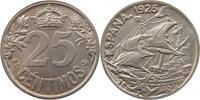 SPAIN 25 CENTIMOS ALFONSO XIII. 1886-1941 -