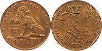BELGIUM CENTIME Leopold II., 1865-1909 -
