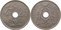 BELGIUM 25 CENTIMES Albert I. 1909-1934 -