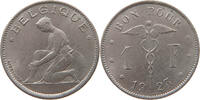 BELGIUM FRANC Albert I. 1909-1934 -