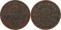 BAYERN PFENNIG Maximilian II. Joseph (1848-1864) -