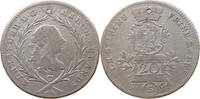 BRANDENBURG ANSBACH 20 KREUZER Alexander 1757-1791. -