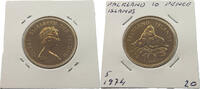 FALKLAND ISLANDS 10 PENCE Elizabeth II. (1952-2022) -