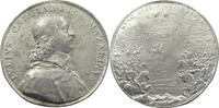 FRANCE MEDAL Belagerung von Casali-Montferrat und den durch Kardinal Jules Mazarin -
