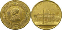 VATICAN MEDAL 1878 Leo XIII. (1878 - 1903) BASILICA DI S . PIETRO IN ROMA VF-EF