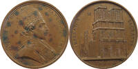 VATICAN MEDAL Pius VII., 1800-1823 von Droz, auf die Anwesenheit von Papst Pius VII. in Paris -