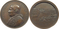 VATICAN MEDAL Pius IX. 1846-1878. Bianchi, auf die Erbauung des Altersheimes von Rom -