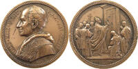 VATICAN MEDAL Leo XIII. (1878 - 1903) Bianchi Auf das Heilige Jahr -