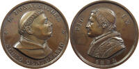 VATICAN MEDAL Pius IX. 1846-1878. Auf die VI. Säkularfeier des Todes des heiligen Bonaventura -
