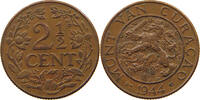 CURACAO 2 1/2 CENTS Wilhelmina 1890-1948 -