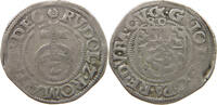 Pfalz 1/2 batzen Georg Johann, 1544-1592. Doppelschlag -