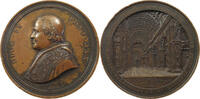 VATICAN MEDAL Pius IX. 1846-1878. von I. Bianchi, auf den Petersdom. -
