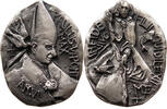 VATICAN MEDAL PAUL VI. 1963-1978 Ovale AR-Medaille 1968 (AN VI) von Floriano Bodini -