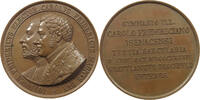 SACHSEN WEIMAR EISENACH MEDAILLE Karl Friedrich 1828-1853 300-jähriges Bestehen des Gymnasiums Eisenach -